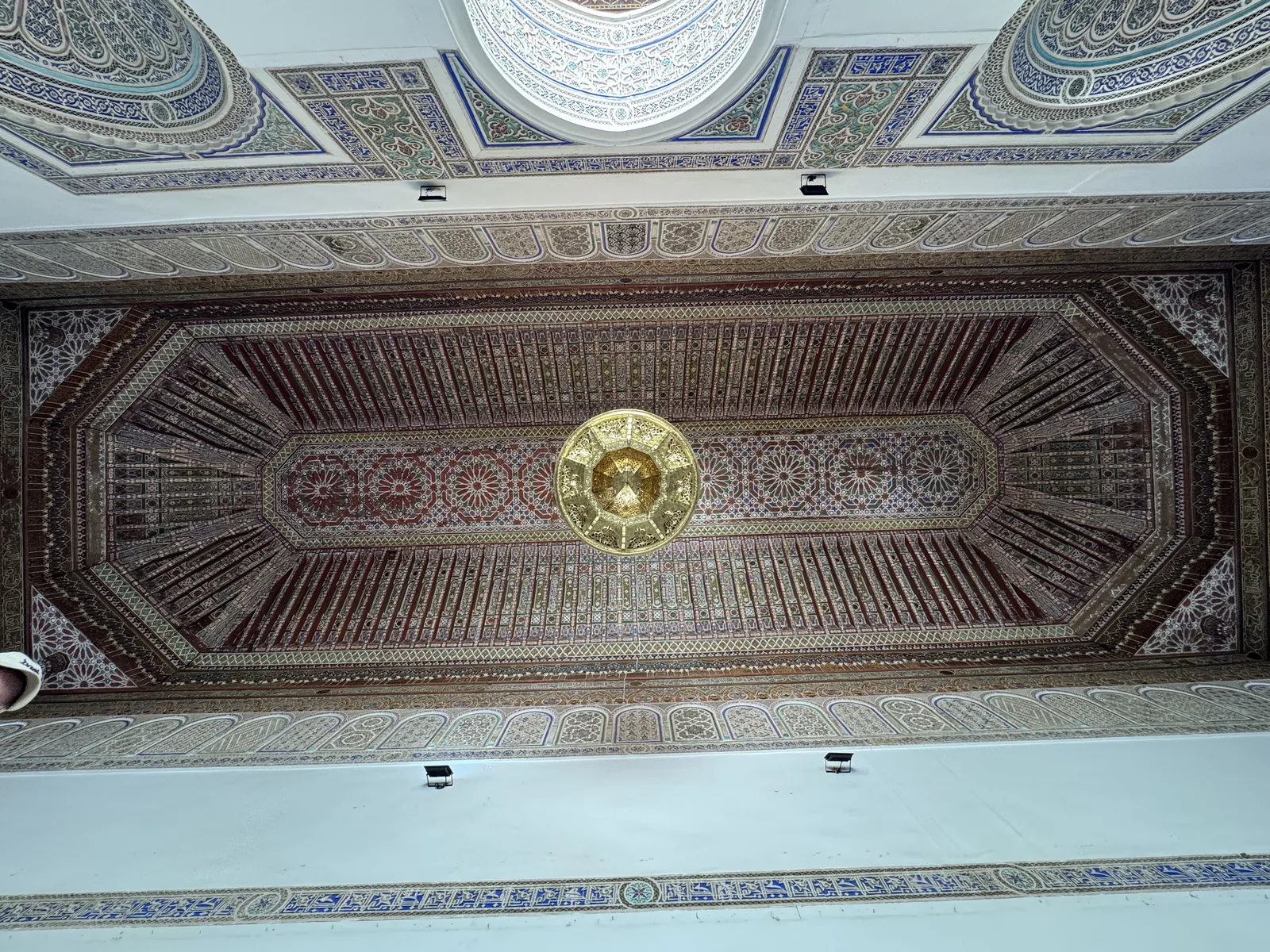 Bahia Palace ceiling detail