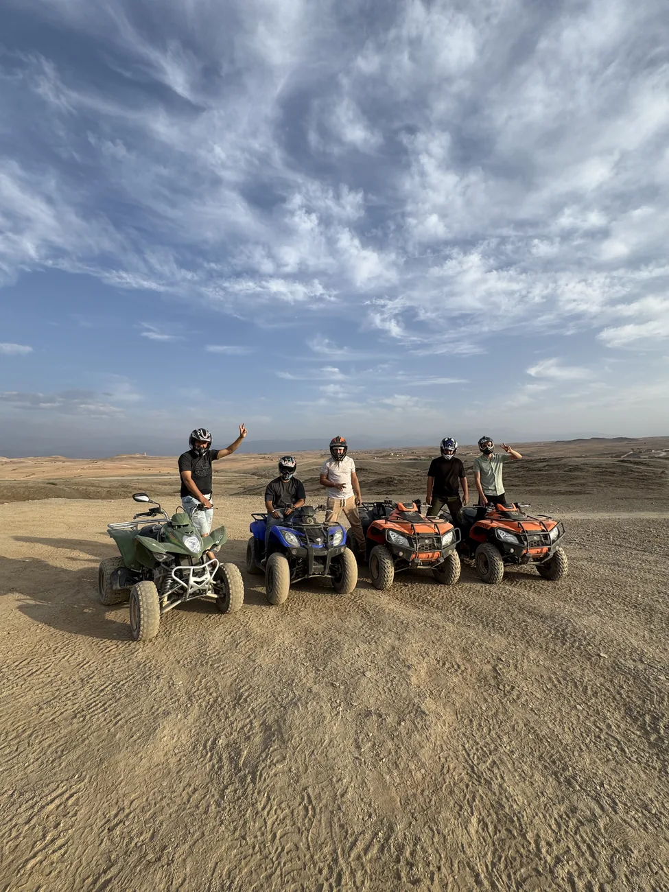 Quad bikes outside Marrakech